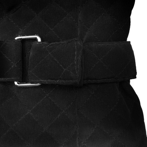 Women's Gallery Side-Tab Quilted Jacket  Black PS - Picture 6 of 7